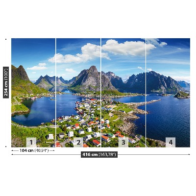 Fotótapéta Lofoten Norvégia