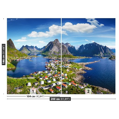 Fotótapéta Lofoten Norvégia