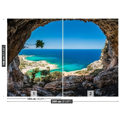 Fotótapéta Cave Görögország