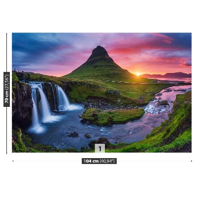 Fotótapéta vulkán Kirkjufell