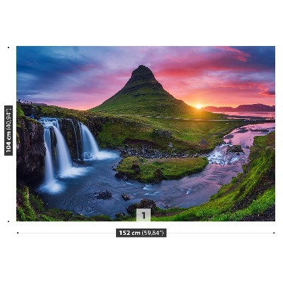 Fotótapéta vulkán Kirkjufell