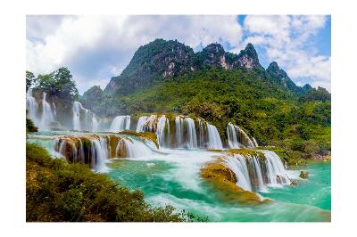 Fotótapéta Ban Gioc Waterfall