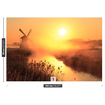 Fotótapéta nap Windmill