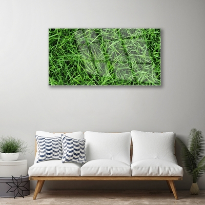 Akril üveg kép fű Lawn