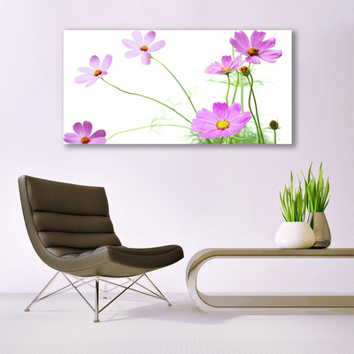 Akril üveg kép virágok növények