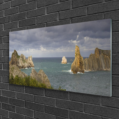 Akril üveg kép Sea Rock Landscape