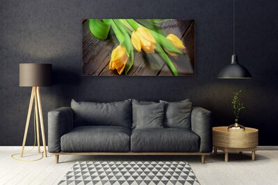 Akrilkép tulipán virágok