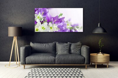 Akrilüveg fotó virágok növények