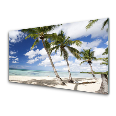 Akrilkép Seaside Palm Beach Landscape