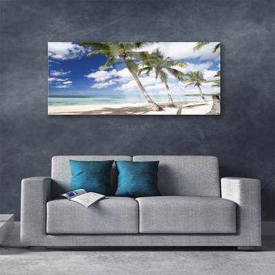 Akrilkép Seaside Palm Beach Landscape