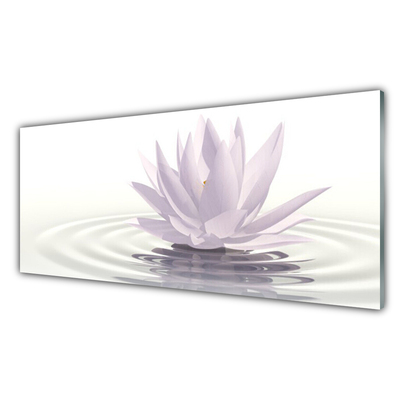 Akrilüveg fotó Virág Víz Art