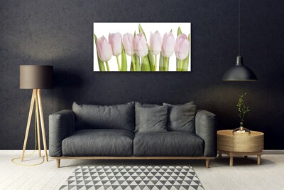 Akrilüveg fotó Tulipán virágok Plant