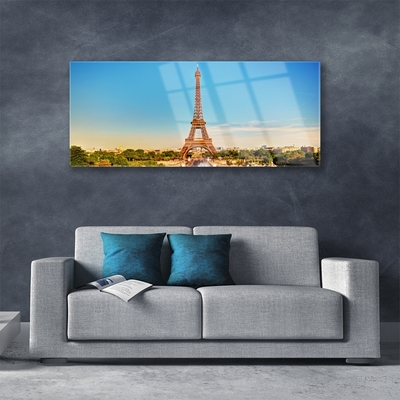 Akrilkép Eiffel-torony Párizs Város