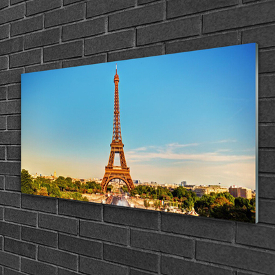 Akrilkép Eiffel-torony Párizs Város