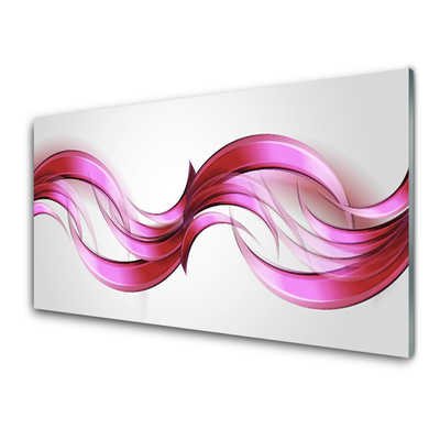 Akril üveg kép Waves Art absztrakt művészet