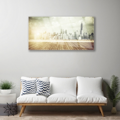 Akrilkép New York City Felhőkarcolók