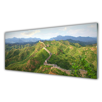 Konyhai fali panel Nagy fal hegyi táj