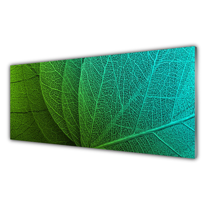 Konyhai panel Abstract növényi levelek