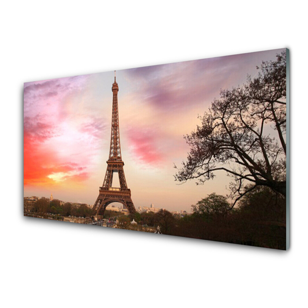 Konyhai dekor panel Eiffel-torony architecture