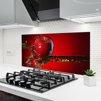 Konyhai hátfal panel Apple water kitchen