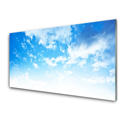 Konyhai falvédő panel Ég felhők táj