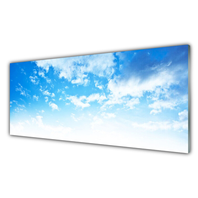 Konyhai falvédő panel Ég felhők táj