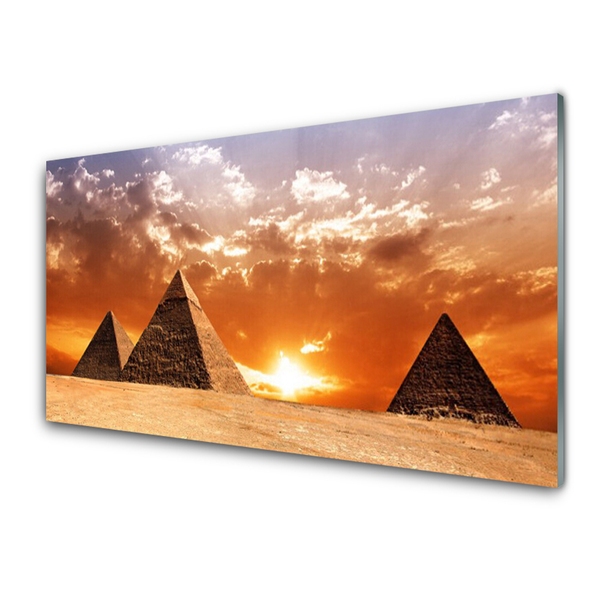 Konyhai dekor panel Piramisok architecture