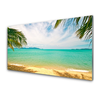 Konyhai dekor panel Sea beach landscape