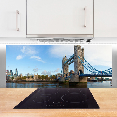 Konyhai falburkoló panel London bridge architektúra
