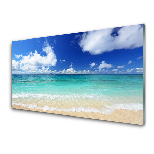 Konyhai panel Sea beach landscape