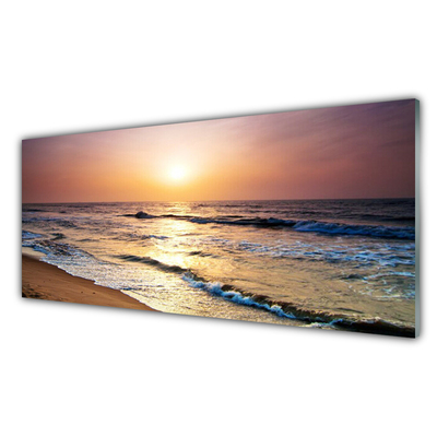 Konyhai hátfal panel Sea beach sun landscape