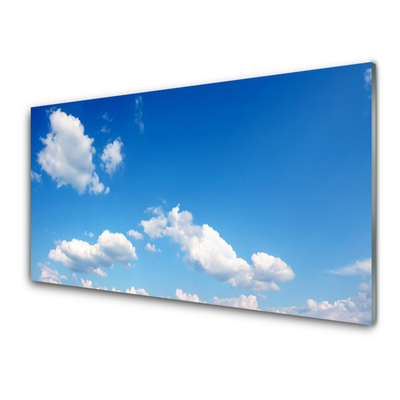 Konyhai falburkoló panel Ég felhők táj