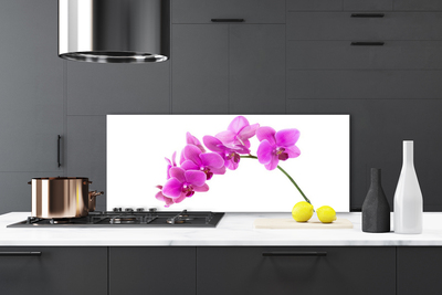 Konyhai falburkoló panel Orchidea virág orchidea