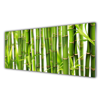 Konyhai falburkoló panel Bambuszrügy bambusz levelek