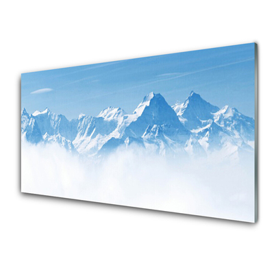 Konyhai dekor panel Fog hegyi táj