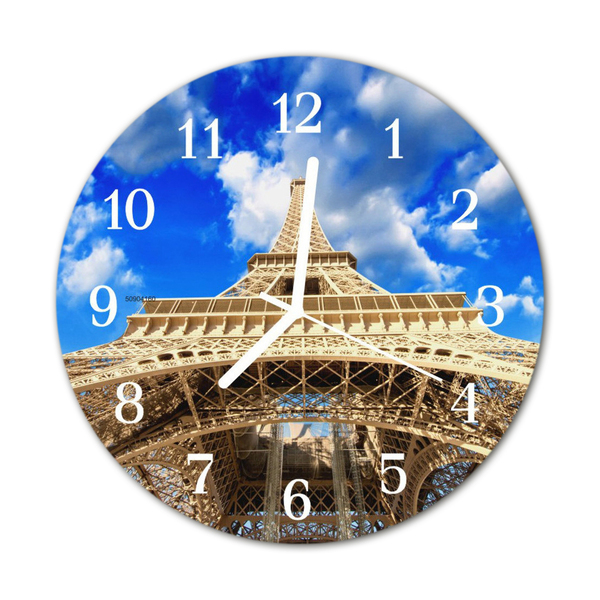 Kerek üvegóra Eiffel-torony