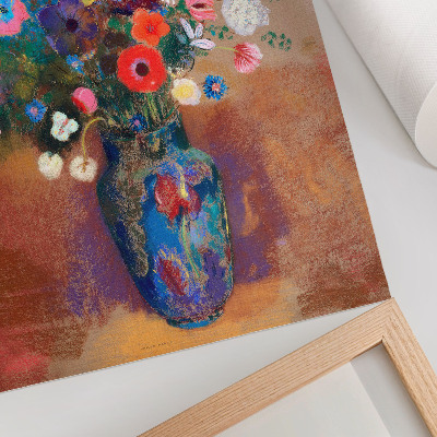Retro plakát Virágcsokor (1900—1905), Odilon Redon
