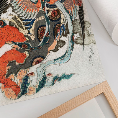 Poszter Japán Hokusai vintage ukiyo-e stílusban