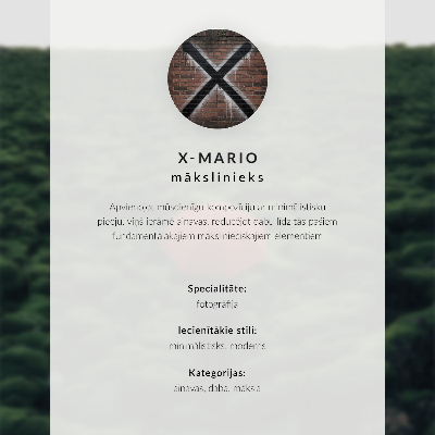 Poszter nyomtatás Magányos fa világos háttér előtt, minimalizmus
