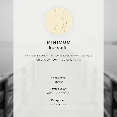 Poszter fekete-fehér minimalista tájkép mólóval és nyugodt vízzel