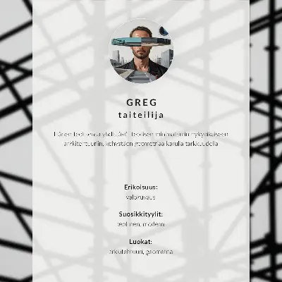 Poszter kontrasztos vonalvezetés világos háttérrel modern szerkezeti mintázattal