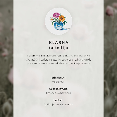 Retro plakát Egy csokor rózsa egy fehér falnak