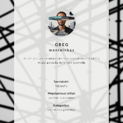 Retro plakát Bézs és barna árnyalatok geometrikus vonalai, harmonikusan