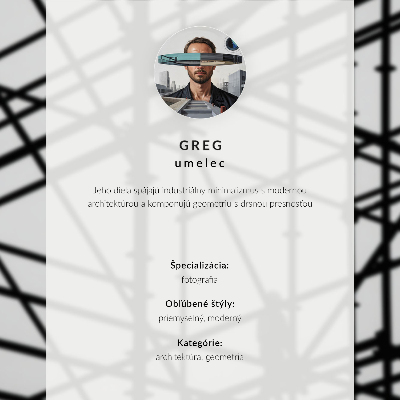 Retro plakát Bézs és barna árnyalatok geometrikus vonalai, harmonikusan