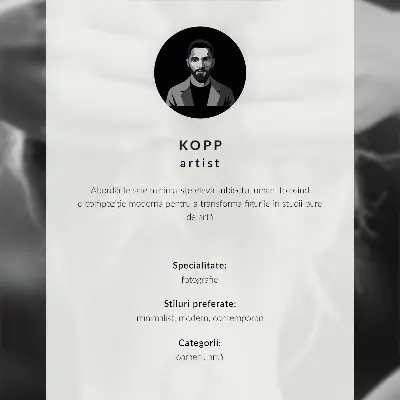 Poszter nyomtatás fekete-fehér minimalista kézmozdulatos mintával