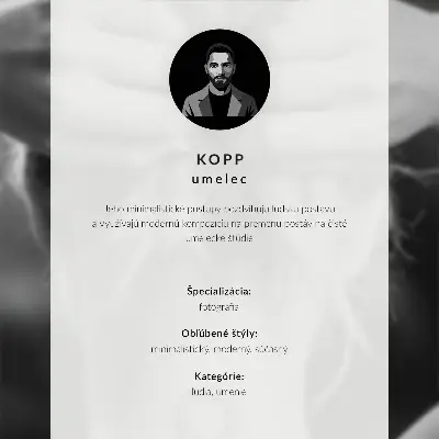 Poszter nyomtatás fekete-fehér minimalista kézmozdulatos mintával