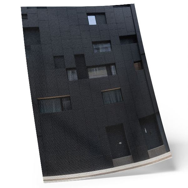 Retro plakát Minimalista homlokzat geometrikus formák harmóniája