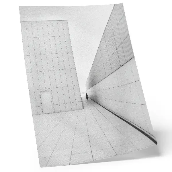 Minimalista geometrikus építészeti retro plakát minimalista geometrikus építészeti stílusú retro plakát