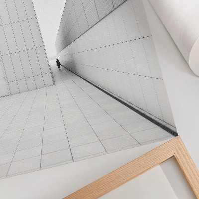 Retro plakát Minimalista geometrikus építészet