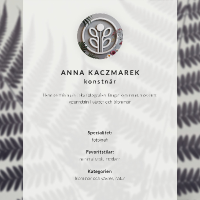 Poszter Pálmafák kék háttérrel, ünnepi béke és természet
